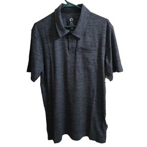 Ski-Doo‎ Tech Polo Men's Medium Charcoal Grey NWT